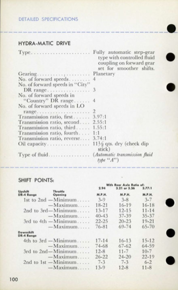 1959 Cadillac Salesmans Data Book Page 7